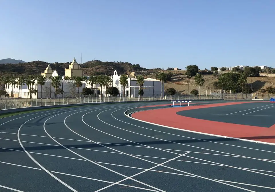 Athletics Camp Estepona, view on the stadium