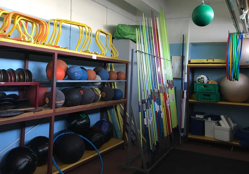 Training equipment at VRSA