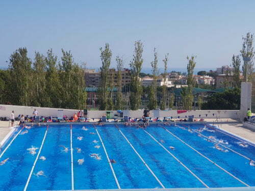 50m outdoor pool in Torremolinos, Spain