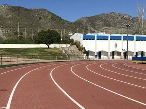 Athletics stadium in Torremolinos